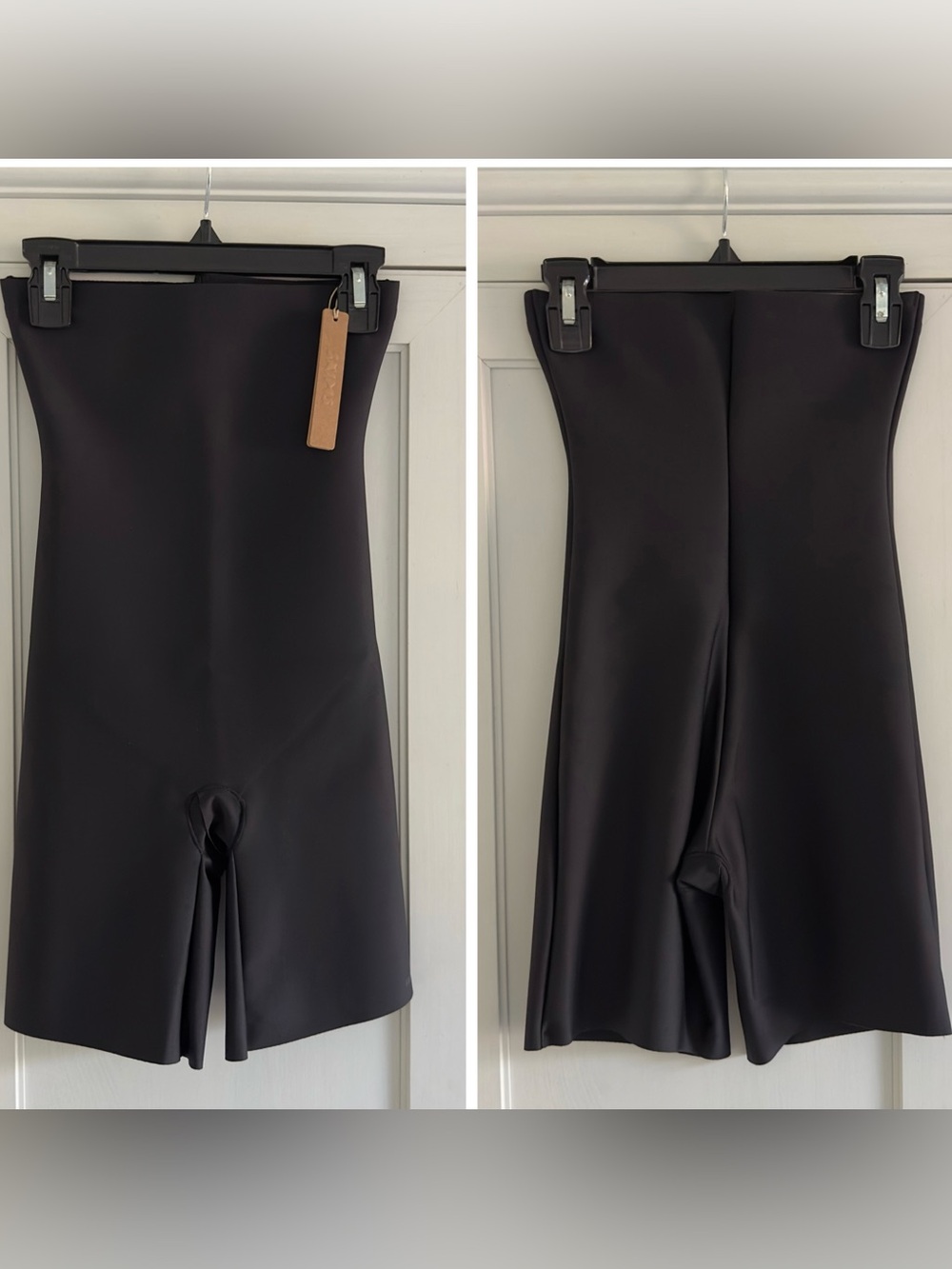 Skims Body Core Sculpt High Waisted Short in Onyx Black Size Medium